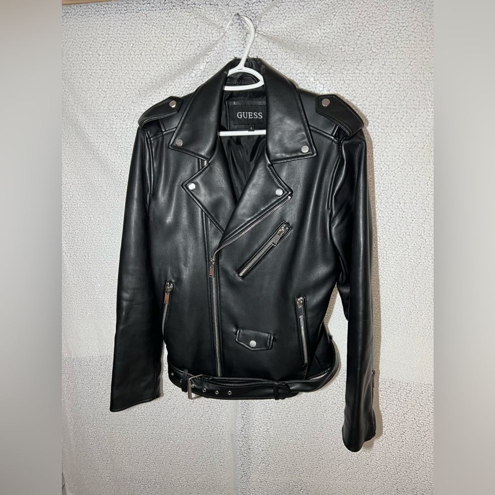 Guess Faux Leather Jacket